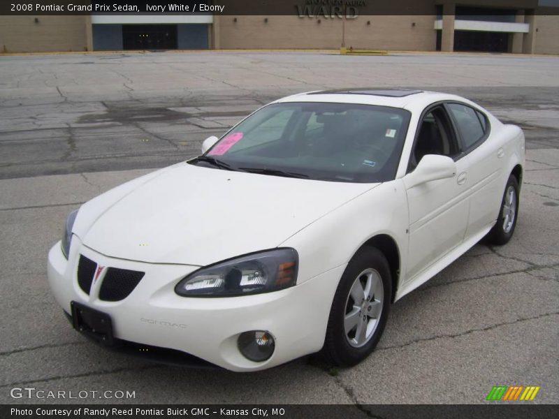 Ivory White / Ebony 2008 Pontiac Grand Prix Sedan