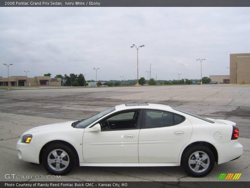 Ivory White / Ebony 2008 Pontiac Grand Prix Sedan