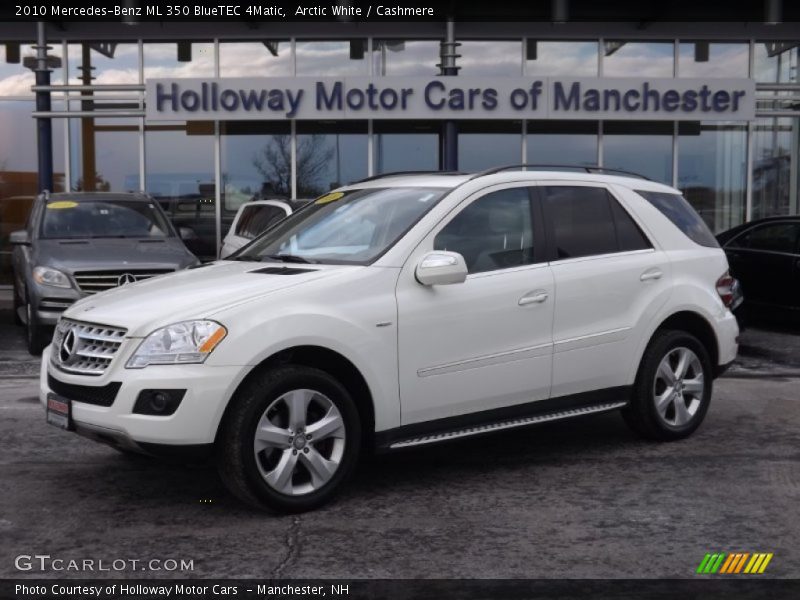 Arctic White / Cashmere 2010 Mercedes-Benz ML 350 BlueTEC 4Matic