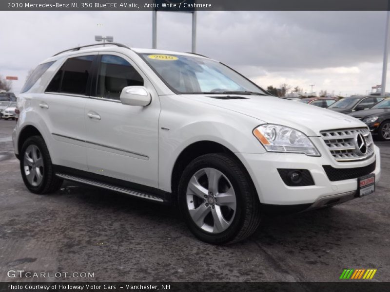 Arctic White / Cashmere 2010 Mercedes-Benz ML 350 BlueTEC 4Matic