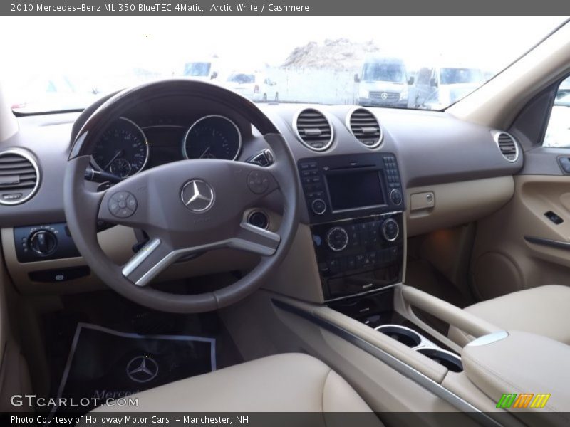 Arctic White / Cashmere 2010 Mercedes-Benz ML 350 BlueTEC 4Matic