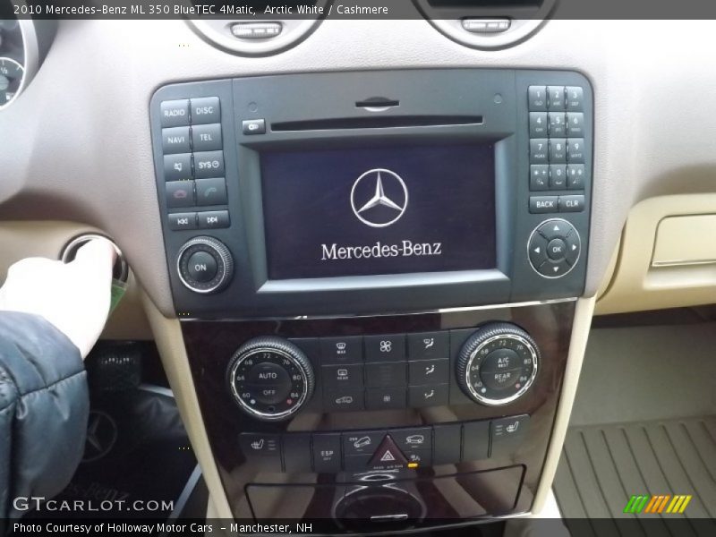 Arctic White / Cashmere 2010 Mercedes-Benz ML 350 BlueTEC 4Matic