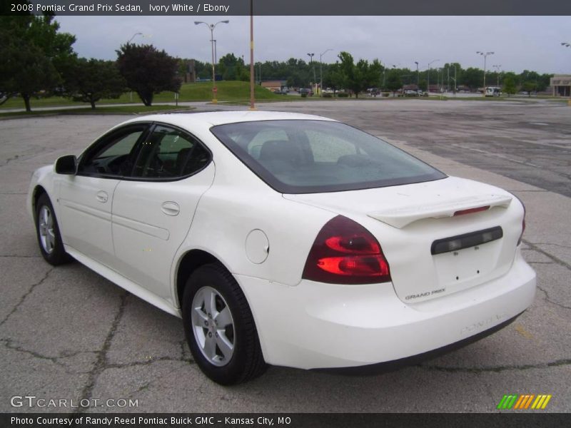 Ivory White / Ebony 2008 Pontiac Grand Prix Sedan