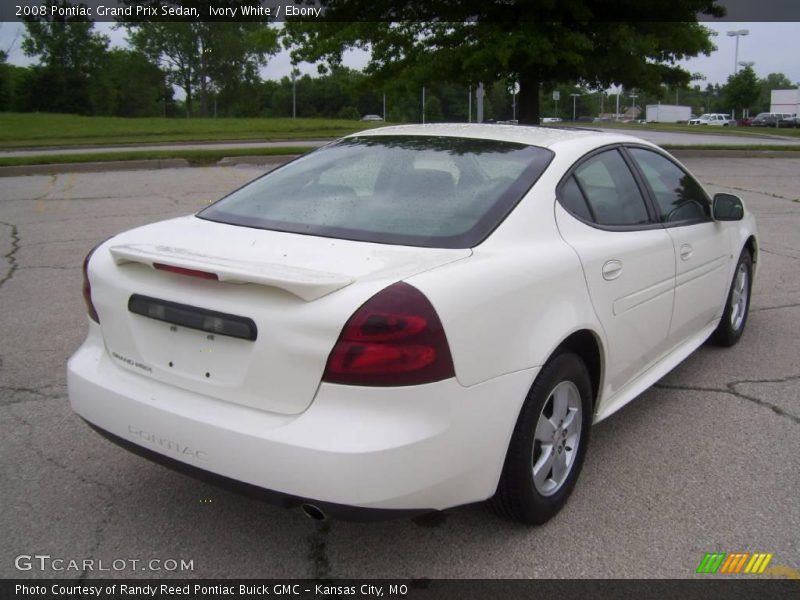 Ivory White / Ebony 2008 Pontiac Grand Prix Sedan