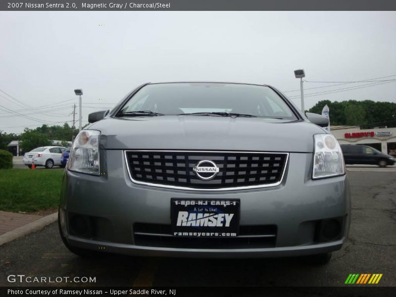 Magnetic Gray / Charcoal/Steel 2007 Nissan Sentra 2.0