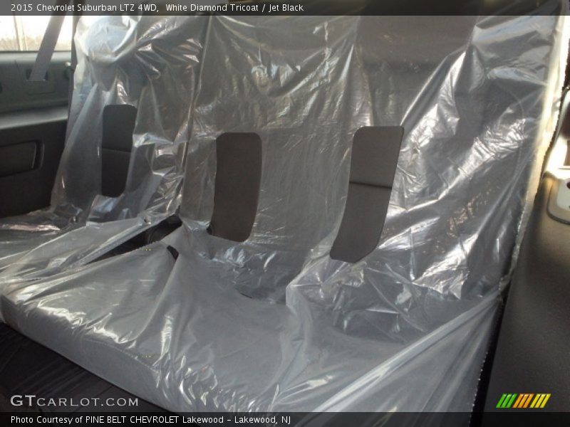 White Diamond Tricoat / Jet Black 2015 Chevrolet Suburban LTZ 4WD