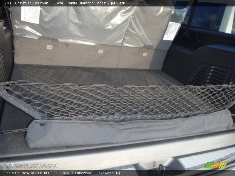 White Diamond Tricoat / Jet Black 2015 Chevrolet Suburban LTZ 4WD