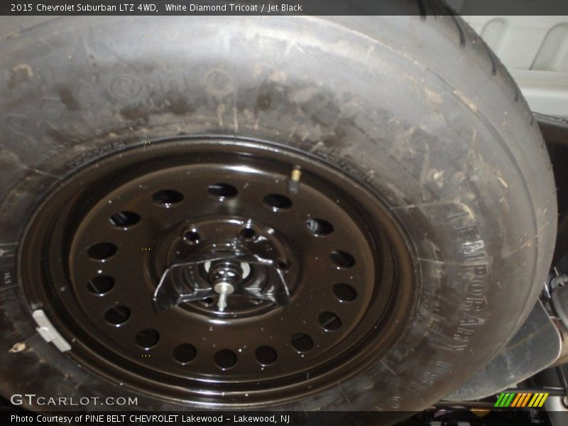 White Diamond Tricoat / Jet Black 2015 Chevrolet Suburban LTZ 4WD