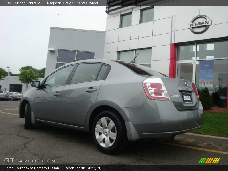 Magnetic Gray / Charcoal/Steel 2007 Nissan Sentra 2.0