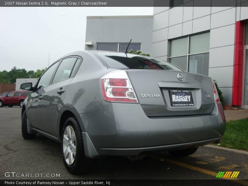 Magnetic Gray / Charcoal/Steel 2007 Nissan Sentra 2.0