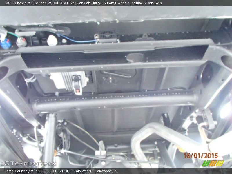 Undercarriage of 2015 Silverado 2500HD WT Regular Cab Utility