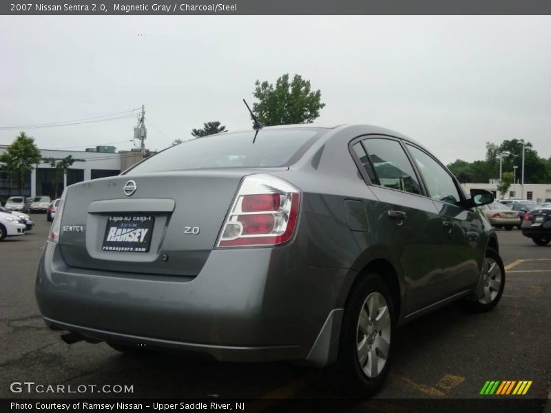 Magnetic Gray / Charcoal/Steel 2007 Nissan Sentra 2.0