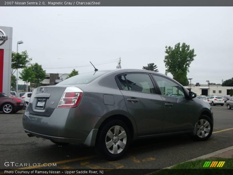 Magnetic Gray / Charcoal/Steel 2007 Nissan Sentra 2.0