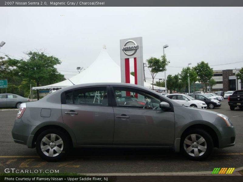 Magnetic Gray / Charcoal/Steel 2007 Nissan Sentra 2.0