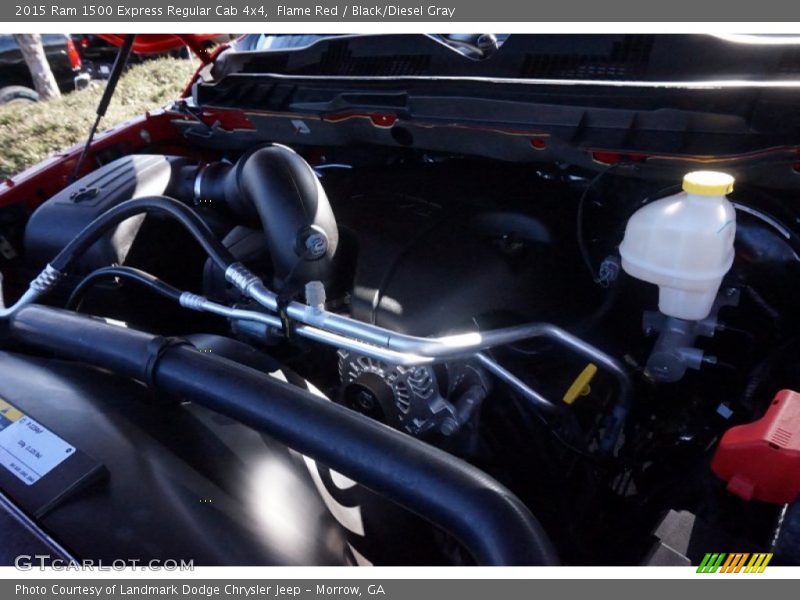 Flame Red / Black/Diesel Gray 2015 Ram 1500 Express Regular Cab 4x4
