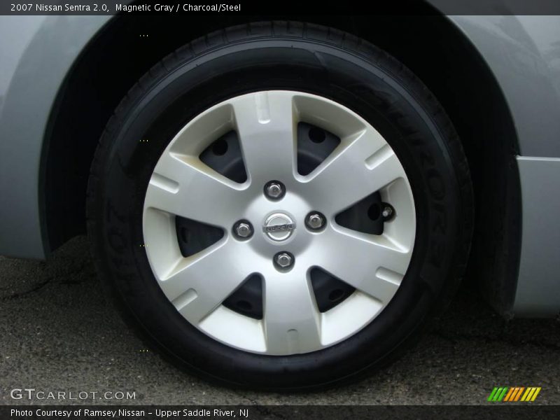 Magnetic Gray / Charcoal/Steel 2007 Nissan Sentra 2.0