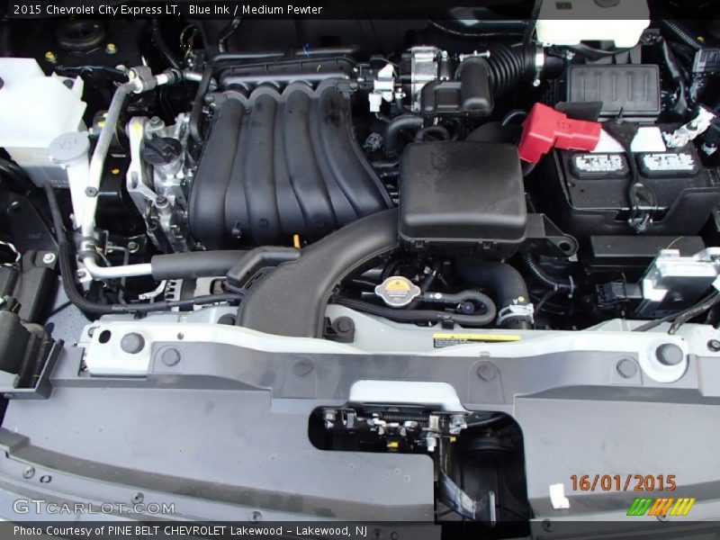  2015 City Express LT Engine - 2.0 Liter DOHC 16-Valve VVT 4 Cylinder