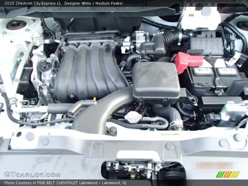 Designer White / Medium Pewter 2015 Chevrolet City Express LS