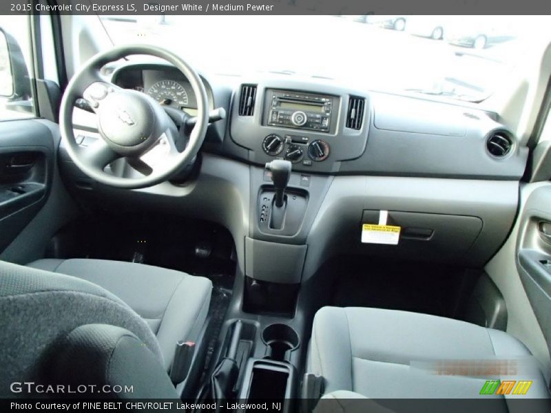 Designer White / Medium Pewter 2015 Chevrolet City Express LS