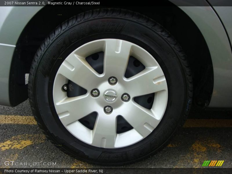 Magnetic Gray / Charcoal/Steel 2007 Nissan Sentra 2.0
