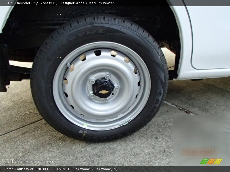 Designer White / Medium Pewter 2015 Chevrolet City Express LS
