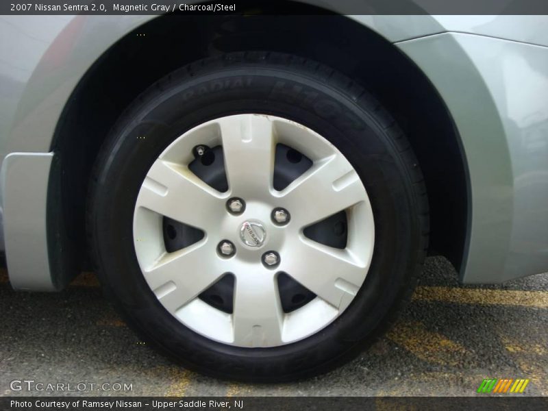 Magnetic Gray / Charcoal/Steel 2007 Nissan Sentra 2.0
