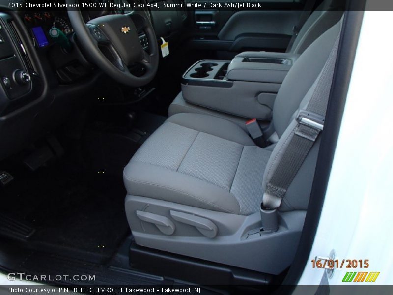 Summit White / Dark Ash/Jet Black 2015 Chevrolet Silverado 1500 WT Regular Cab 4x4