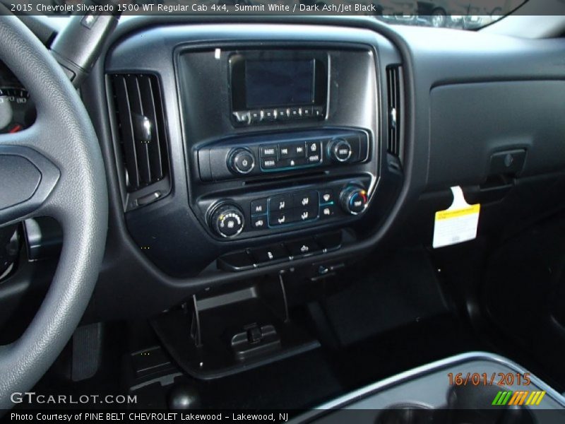 Summit White / Dark Ash/Jet Black 2015 Chevrolet Silverado 1500 WT Regular Cab 4x4