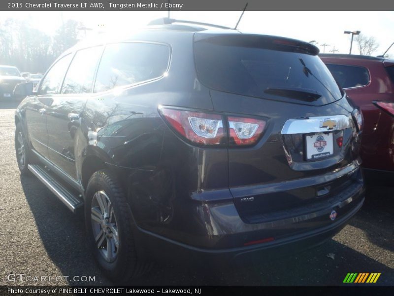 Tungsten Metallic / Ebony 2015 Chevrolet Traverse LT AWD