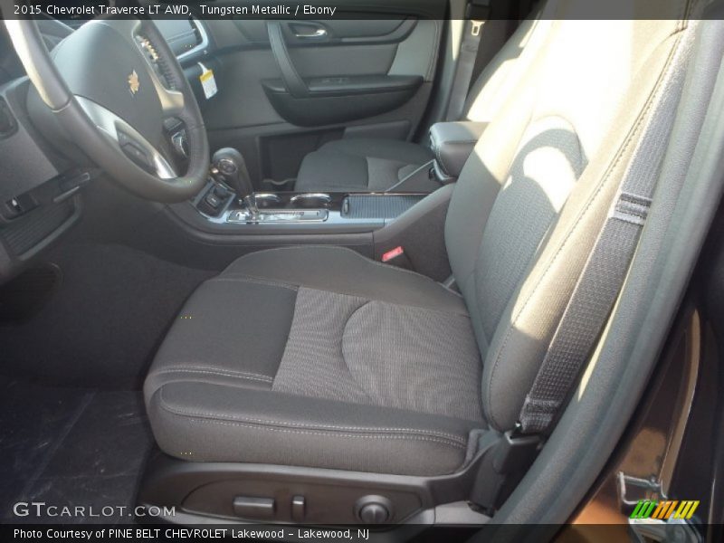 Tungsten Metallic / Ebony 2015 Chevrolet Traverse LT AWD