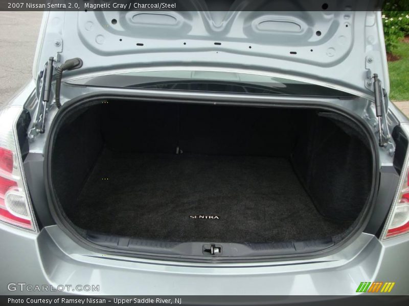 Magnetic Gray / Charcoal/Steel 2007 Nissan Sentra 2.0