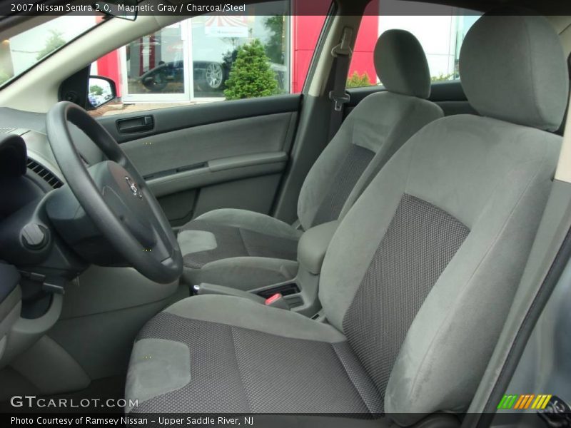 Magnetic Gray / Charcoal/Steel 2007 Nissan Sentra 2.0