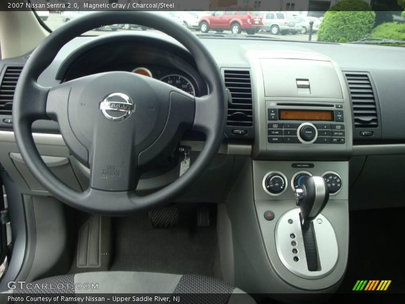 Magnetic Gray / Charcoal/Steel 2007 Nissan Sentra 2.0