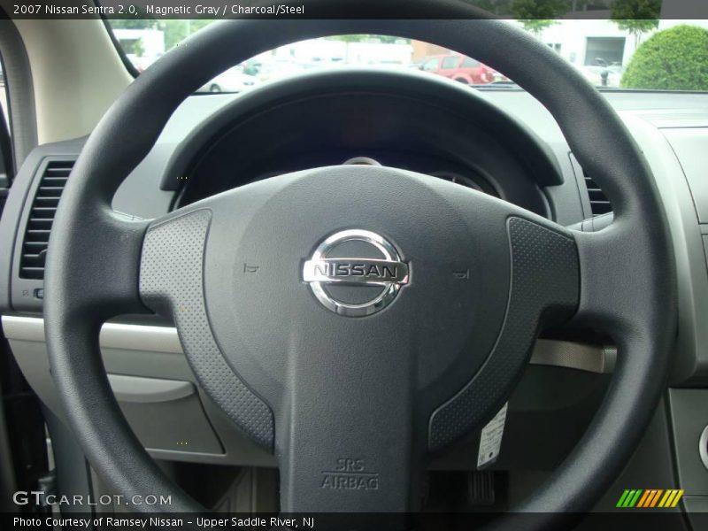 Magnetic Gray / Charcoal/Steel 2007 Nissan Sentra 2.0