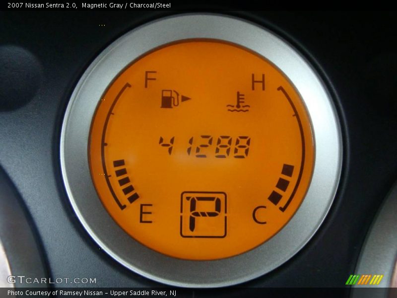 Magnetic Gray / Charcoal/Steel 2007 Nissan Sentra 2.0