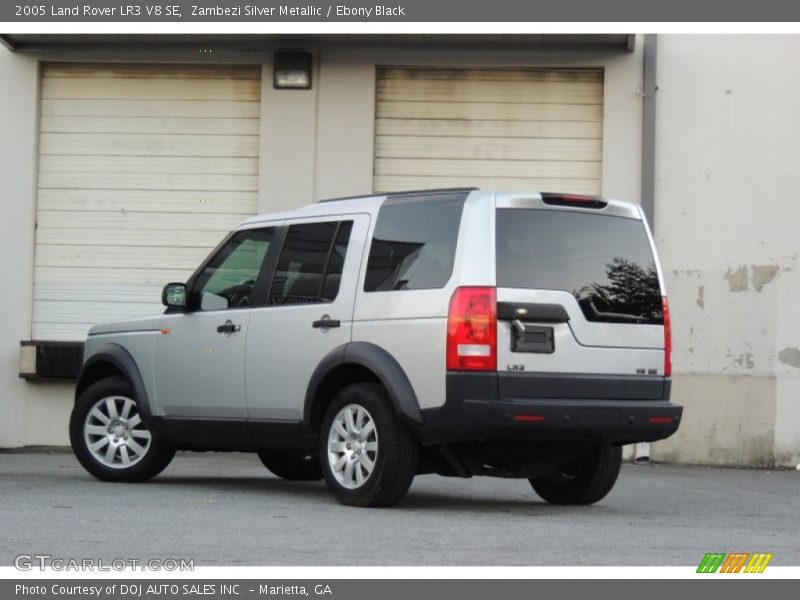 Zambezi Silver Metallic / Ebony Black 2005 Land Rover LR3 V8 SE