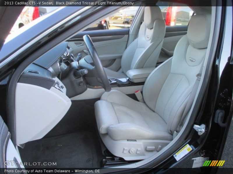 Front Seat of 2013 CTS -V Sedan