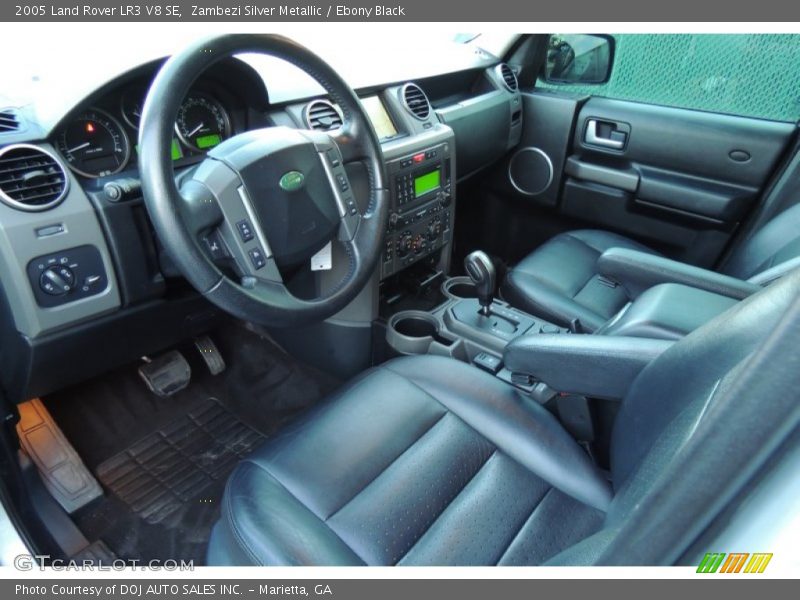  2005 LR3 V8 SE Ebony Black Interior