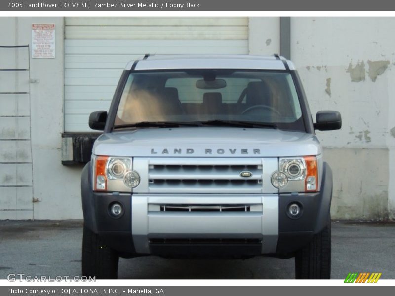 Zambezi Silver Metallic / Ebony Black 2005 Land Rover LR3 V8 SE