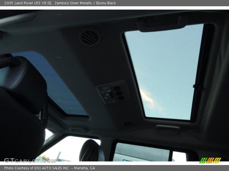 Zambezi Silver Metallic / Ebony Black 2005 Land Rover LR3 V8 SE