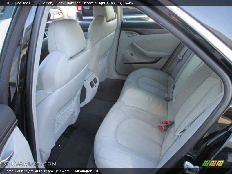 Rear Seat of 2013 CTS -V Sedan