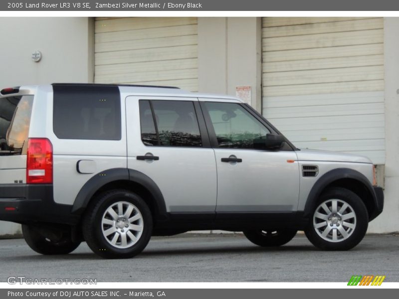 Zambezi Silver Metallic / Ebony Black 2005 Land Rover LR3 V8 SE