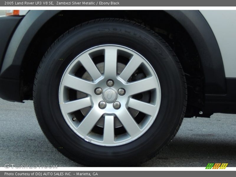 Zambezi Silver Metallic / Ebony Black 2005 Land Rover LR3 V8 SE
