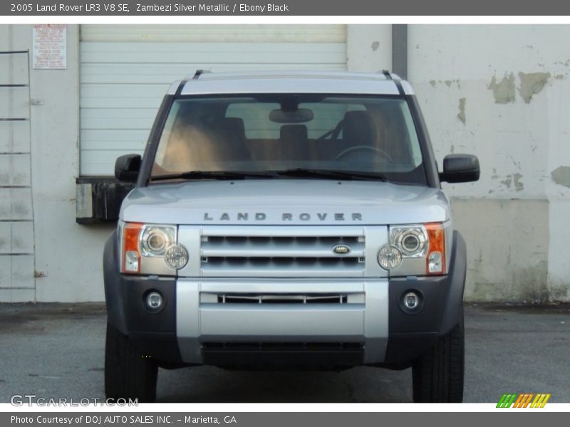 Zambezi Silver Metallic / Ebony Black 2005 Land Rover LR3 V8 SE