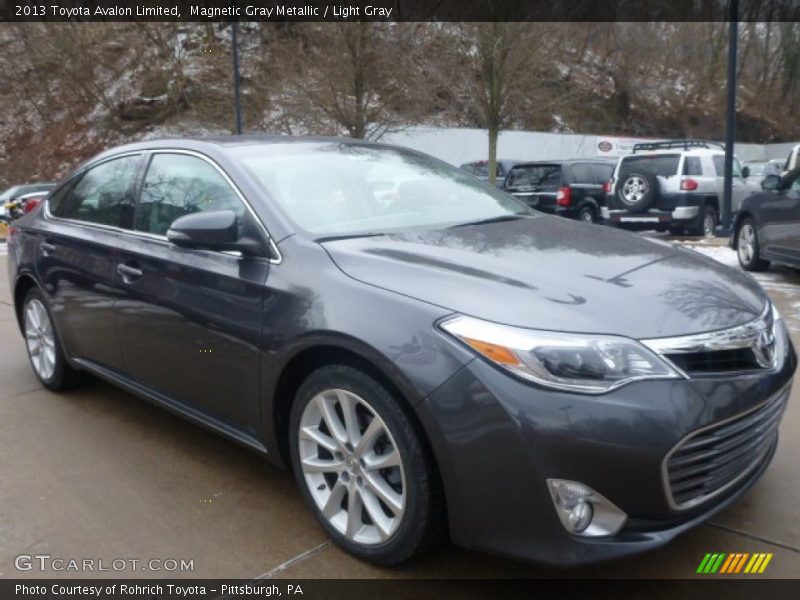 Magnetic Gray Metallic / Light Gray 2013 Toyota Avalon Limited