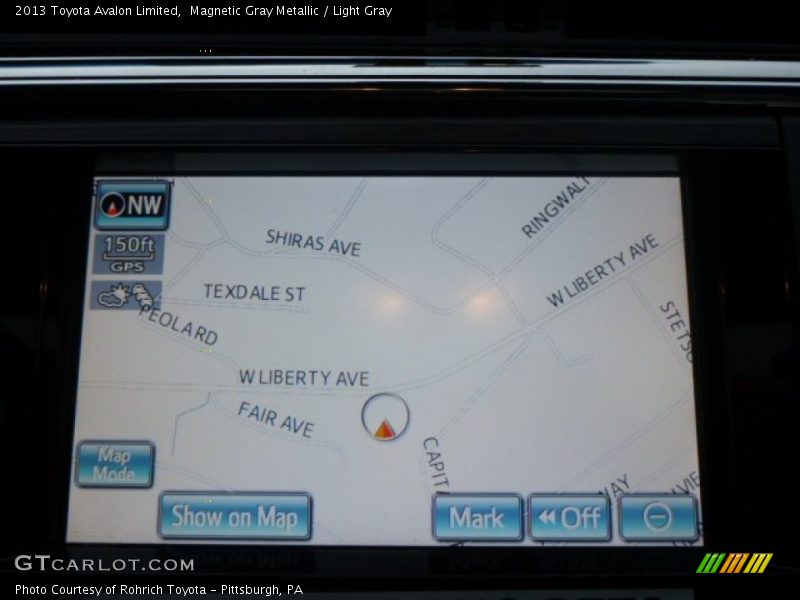 Magnetic Gray Metallic / Light Gray 2013 Toyota Avalon Limited