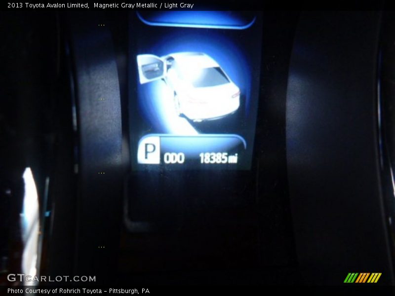 Magnetic Gray Metallic / Light Gray 2013 Toyota Avalon Limited