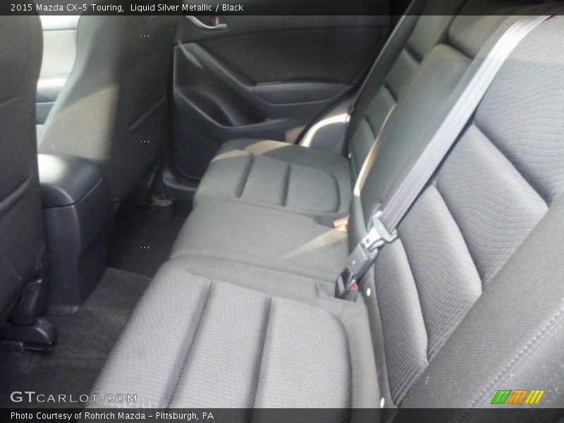 Liquid Silver Metallic / Black 2015 Mazda CX-5 Touring