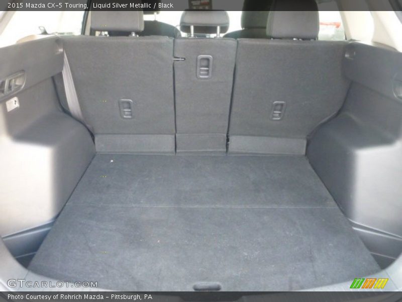 Liquid Silver Metallic / Black 2015 Mazda CX-5 Touring