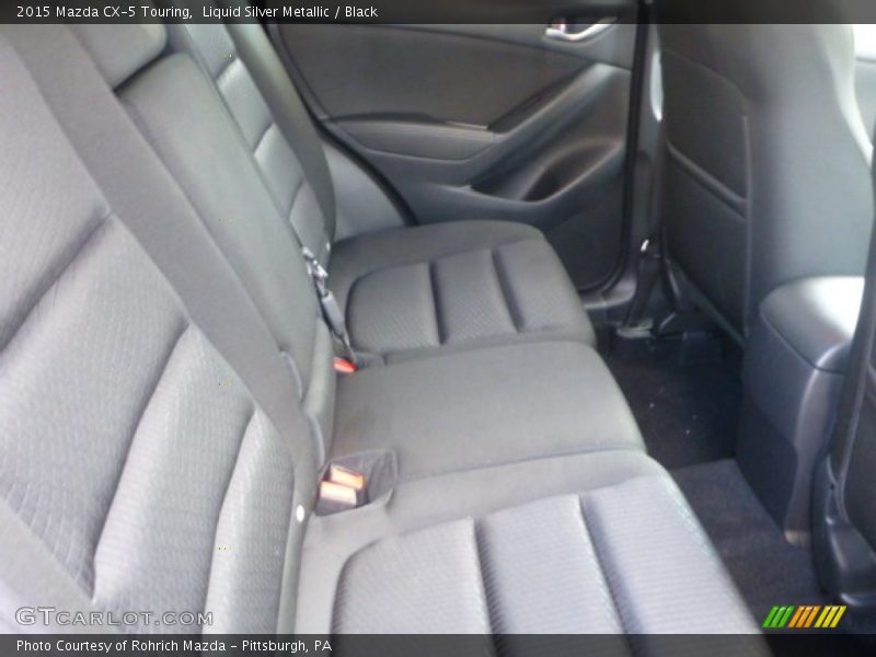 Liquid Silver Metallic / Black 2015 Mazda CX-5 Touring